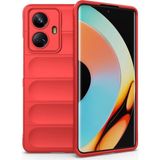 Hace Bazaar Mey Ithalat® Realme 10 Pro 5g Kılıf Optimum Silikon - Kırmızı - Renkli
