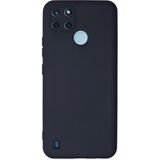 Hace Bazaar Mey Ithalat® Realme C25Y Kılıf Nano Içi Kadife Silikon - Lacivert - 1 - Renkli