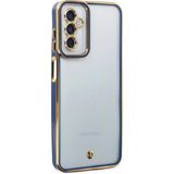 Hace Bazaar Mey Ithalat® Samsung Galaxy M23 Kılıf Liva Lens Silikon - Mavi - 1 - Renkli