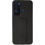 Hace Bazaar Mey Ithalat® Tecno Pova Neo Kılıf Mega Standlı Silikon - Siyah - 1 - Renkli