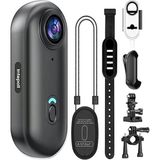 Hace Bazaar Mini Wıfı Aksiyon Kamerası 1080P Taşınabilir Vücut Kamerası Giyilebilir Video Kaydedici Ipx7 - Renkli