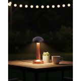 Hace Bazaar Modern Bronz Masa Lambası 3 Renk LED Dokunmatik Şarjlı Model - 1 - Çok Renkli