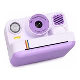 Hace Bazaar Mor Anında Baskılı Çocuk Dijital Kamera Termal Yazıcılı Fotoğraf Makinesi Hd Video 16X Zoom