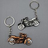 Hace Bazaar Motor Tasarımlı Metal Anahtarlık - Klasik Motosiklet Modeli - 1