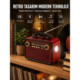 Hace Bazaar Nostaljik Radyo - Renkli - standart