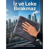 Hace Bazaar Oto Kurulama Bezi Yüksek Emici Mikrofiber Tank Bezi Araç Boya Cam ve Jant Temizliği - Renkli - standart