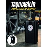 Hace Bazaar Otomobil Bisiklet ve Motosiklet Için Taşınabilir Lastik Hava Pompası