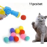Hace Bazaar Peluş Top Atan Interaktif Kedi Oyuncağı - Renkli - standart
