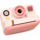 Hace Bazaar Pembe Anında Baskılı Çocuk Dijital Kamera Termal Yazıcılı Fotoğraf Makinesi Hd Video 16X Zoom Şarjlı