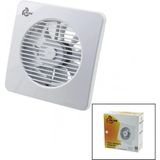 Hace Bazaar Plastik Aspiratör 150 6inç Banyo Tuvalet Havalandırma Aspiratörü 20W 320M3/H EBT-150 (4887) - Çok Renkli