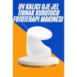 Hace Bazaar Protez Tırnak Kurutucu Kalıcı Oje LED Oje Kurutucu Uv Işınlı Taşınabilir