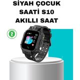 Hace Bazaar S10 Siyah Akıllı Çocuk Saati Konum Takip ve Güvenlik Özellikli - HCB1237569-2354 - Çok Renkli