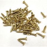 Hace Bazaar Sarı 1000 Adet Klips Vidası 2,3x9,5 mm Yhb, Ithal - Konik Başlı Kutu Ayak, Askı, Mini Vida - Renkli - standart