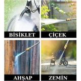 Hace Bazaar Şarjlı Oto Yıkama, Bahçe Sulama Tabancası Makinesi Yüksek Basınçlı