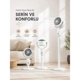 Hace Bazaar Sessiz Çalışma Özelliğiyle Rahat Kullanım Sunan Dikey Vantilatör - 1 - Var