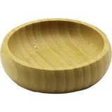 Hace Bazaar Tekli - Mini=8.5cm Ahşap Bambu Çerezlik - Lokumluk Kase (4887) - Renkli - 1