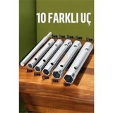 Hace Bazaar Tork Lokma Seti Boru Kovan Tip Anahtar Seti Buji Anahtarı - 1 - Renkli