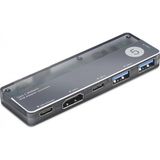 Hace Bazaar Type-C 3.1 Gen1 Hub Pd Hdmı 4K 5 Port 5 Gbps Alüminyum Gri TUH353 - Renkli - standart