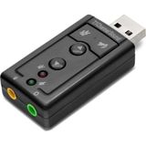 Hace Bazaar USB Harici Ses Kartı 7.1 - Siyah HDX5255