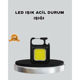 Hace Bazaar USB Şarjlı 800 Lümen LED Fener – Mini Boy, 3 Işık Modlu, Anahtarlık Tipi El Feneri - 1 - 0 - Siyah