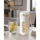 Hace Bazaar USB Şarjlı Mini Smoothie Blender Pratik Meyve Karıştırıcı 350 ml