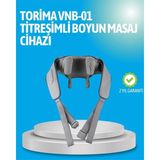 Hace Bazaar Vnb-01 Titreşimli Boyun Masaj Aleti Gri Renk