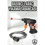 Hace Bazaar Yeni Nesil Araç Yıkama Şarjlı Tabancası Basınçlı Su Hazneli
