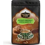 Hacı Halis Efendi Antep Fıstıklı Dibek Kahvesi Dökme Açık Gerçek Fıstık Parçacıklı Gurme - 500 gr