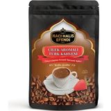 Hacı Halis Efendi Çilek ve Çikolata Aromalı Türk Kahvesi 200 gr Yumuşak Içimli Doypack - Öğütülmüş - 1 Adet