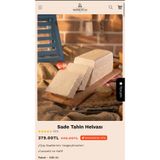 Hacı İbrahim Şahin Dedemin Tatları 1858 Sade Tahin helvası 400gr