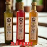 Hacı Kamil 3lü Avantaj Sirke Paketi(Enginar Ananas Gül Sirkesi 500ml Cam Şişe) - 500 ml