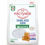 Hacı Şakir 1000 gr Granül Matik Deterjan 2 Adet Bebekler İçin Doğal ve Hipoalerjenik