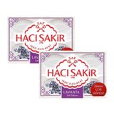 Hacı Şakir 4x150 gr 2 Adet Lavanta Kalıp Sabun