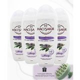 Hacı Şakir 4x500 ml Adaçayı 2si 1 Arada Şampuan ve Yeşil Şampuan Fırçası