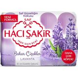 Hacı Şakir Bahar Çiçekleri Lavanta Güzellik Sabunu 4X70 G Saf Malzeme ile Doğal Temizlik