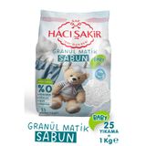 Hacı Şakir Bebek Çamaşırları için Doğal İçerikli Granül Matik Sabun 1 kg