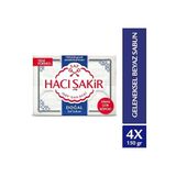 Hacı Şakir Doğal Saf Beyaz Sabun, 4x150 gr