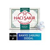 Hacı Şakir Doğal Saf Beyaz Sabun 4X200g : 800Gr