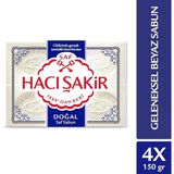 Hacı Şakir Doğal Saf Sabun (4 Adetx150 G)