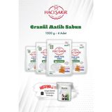 Hacı Şakir Granül Matik Çamaşır Deterjanı 1000 gr Hipoalerjenik Doğal Beyaz Sabun
