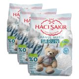 Hacı Şakir Granül Matik Sabun Otomatik Makineler İçin Sabun 25 Yıkama (1 x 1000 g) (3 paketi)