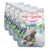 Hacı Şakir Granül Matik Sabun Otomatik Makineler İçin Sabun 25 Yıkama (1 x 1000 g) (4 paketi)
