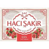 Hacı Şakir Gül Kokusuyla 600 gr Banyo Sabunu Saf Sabun Özelliği ile Temizlik Sağlar