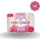 Hacı Şakir Güzellik Sabunu Çiçek Terapisi 4X70 Gr - (2 Adet)