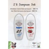 Hacı Şakir Hindistan Cevizi 500 ml Şampuan+Narlı 500 ml Rosie Şampuan