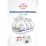 Hacı Şakir Hindistan Cevizi Sütlü Sıvı El Sabunu 300 ml x 4 ve Rosıe - 1