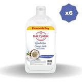 Hacı Şakir Hindistan Cevizli Sıvı Sabun 1500 ml - 6 Adet