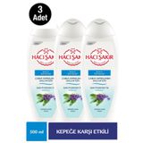 Hacı Şakir Kepekli Saçlar İçin Adaçayı İçeren 3x500 ml Şampuan