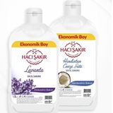Hacı Şakir Lavanta 1500 ml ve 1500 ml Hindistan Cevizi Sıvı El Sabunu