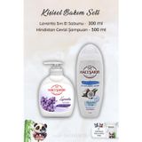 Hacı Şakir Lavanta Dinlendirici Sıvı Sabun 300 ml, Hindistan Cevizli Şampuan 500 ml ve ROSIE